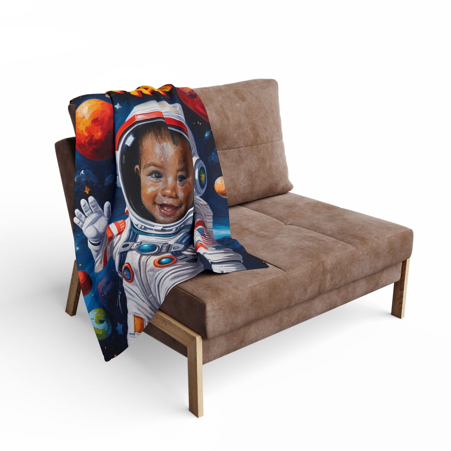 ASTRONAUT PERSONALIZED BLANKETS