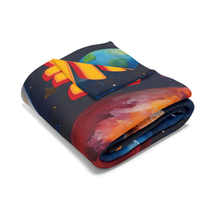 ASTRONAUT PERSONALIZED BLANKETS