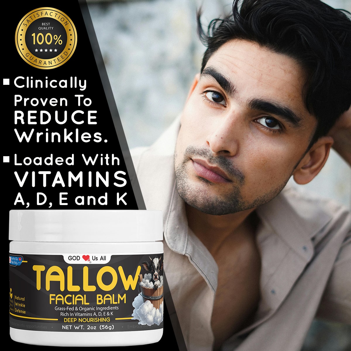 TALLOW MEN'S FACIAL BALM