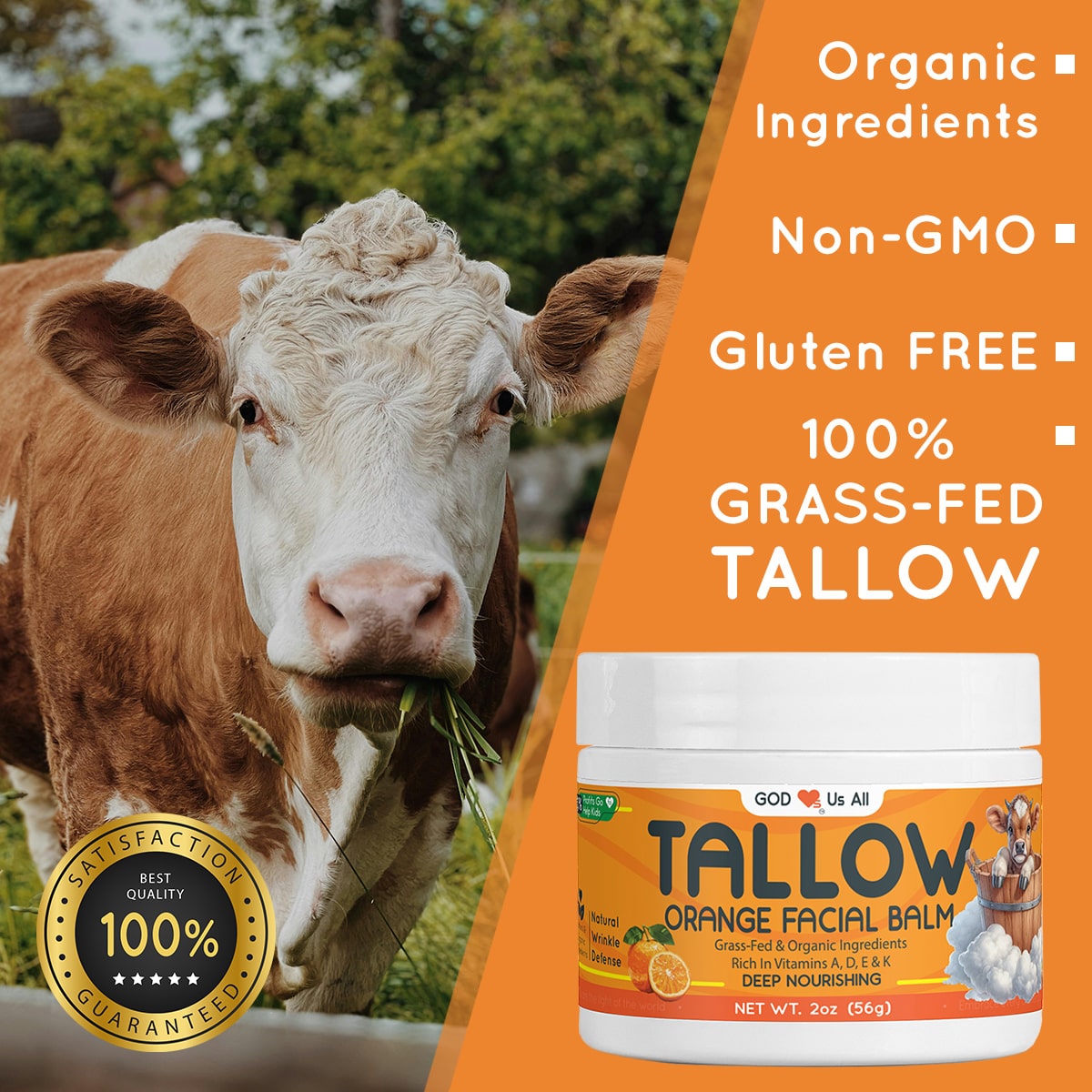 TALLOW ORANGE FACIAL BALM