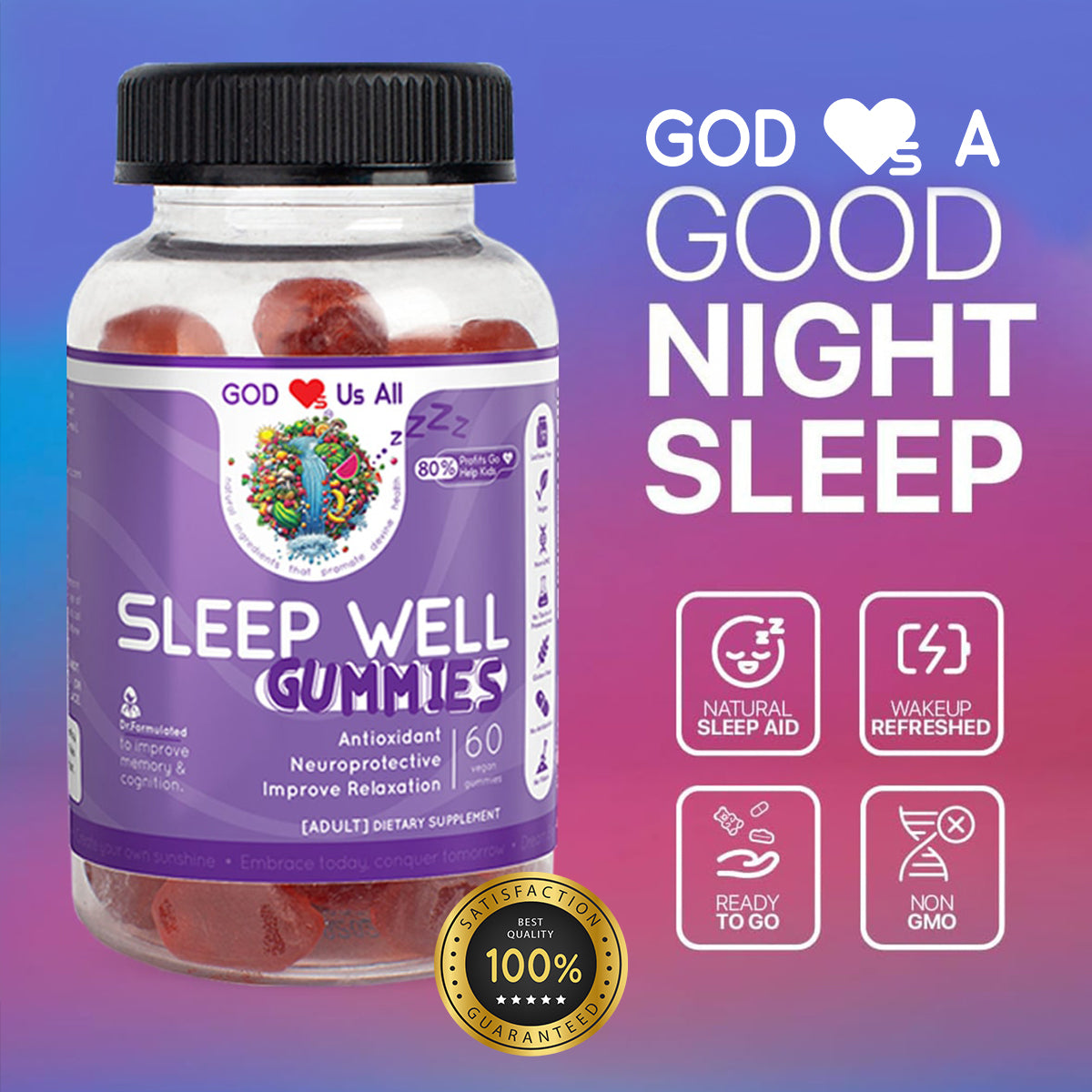 SLEEP WELL GUMMIES (Adult)