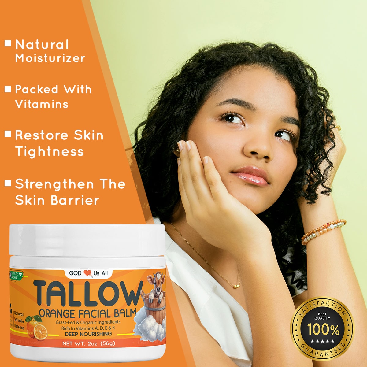 TALLOW ORANGE FACIAL BALM